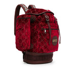 Gucci Large GG Velvet Heart Alpina Backpack (SHG-GnWulN)