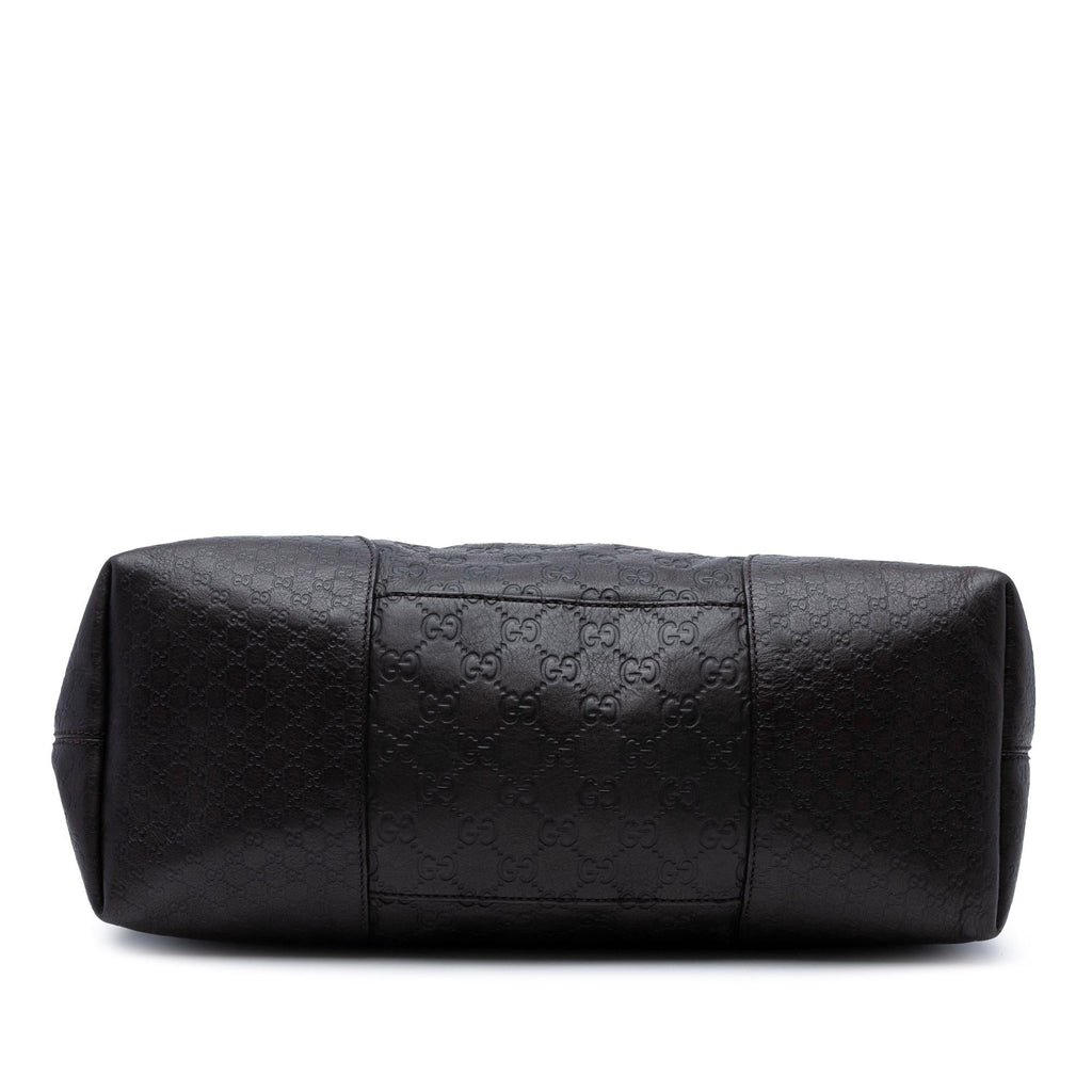 Gucci Large Guccissima Bree Fold Over Tote