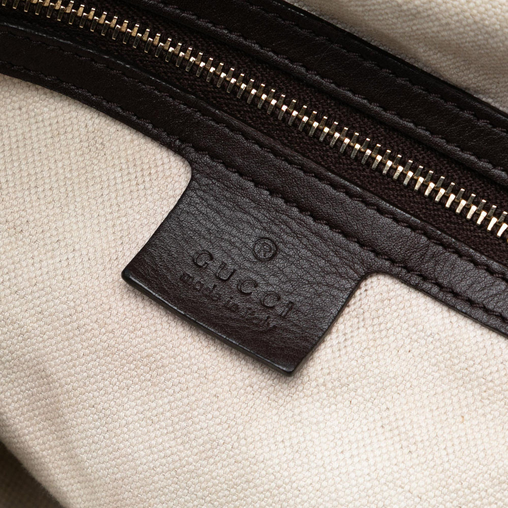 Gucci Large Guccissima Bree Fold Over Tote