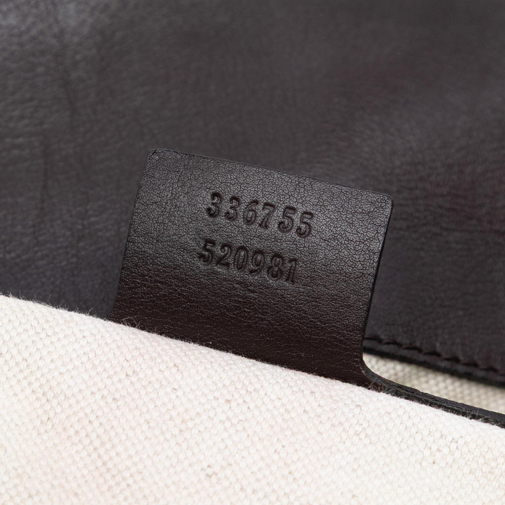 Gucci Large Guccissima Bree Fold Over Tote