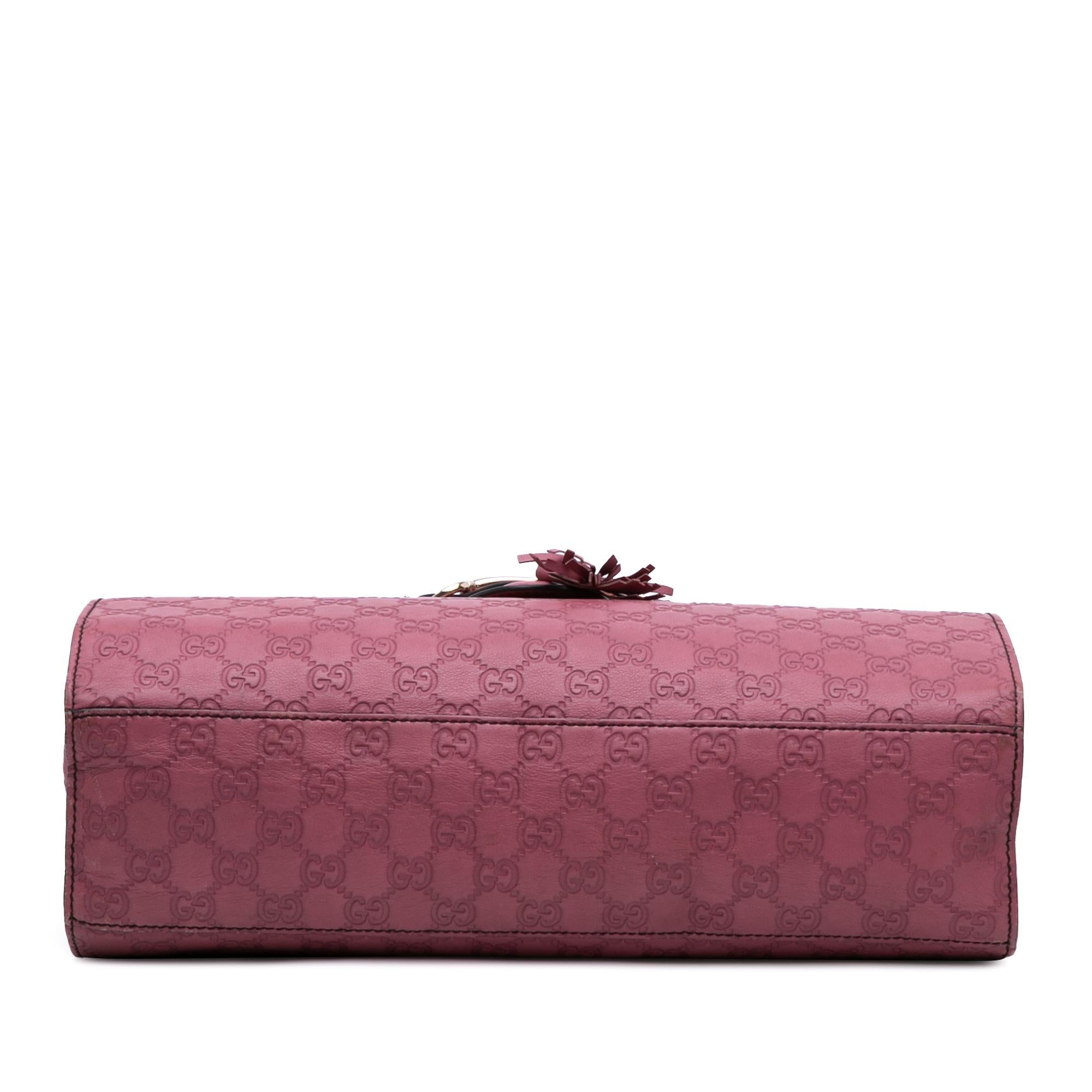 Gucci Large Guccissima Emily Shoulder Bag