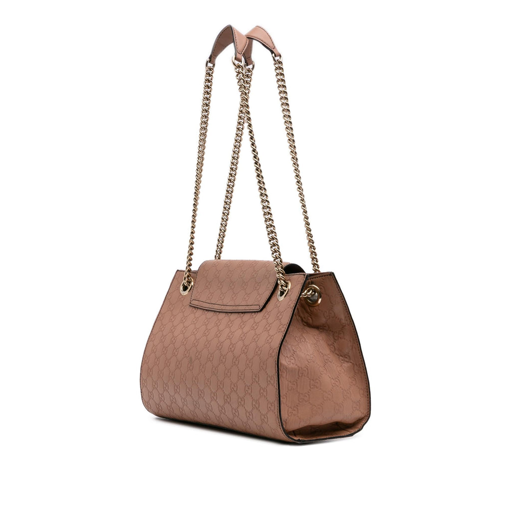 Gucci Large Guccissima Emily Shoulder Bag