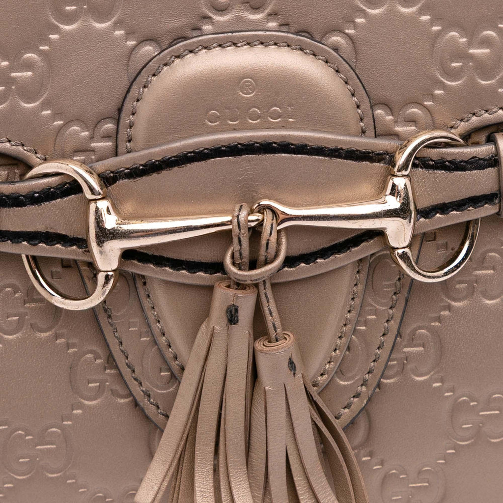 Gucci Large Guccissima Emily Shoulder Bag