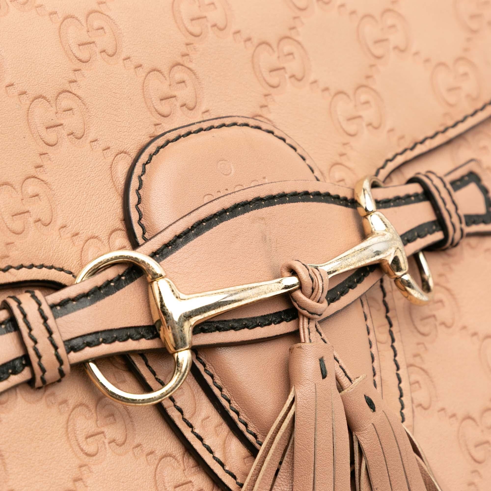 Gucci Large Guccissima Emily Shoulder Bag