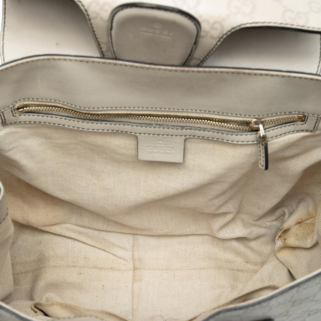 Gucci Large Guccissima Emily Shoulder Bag