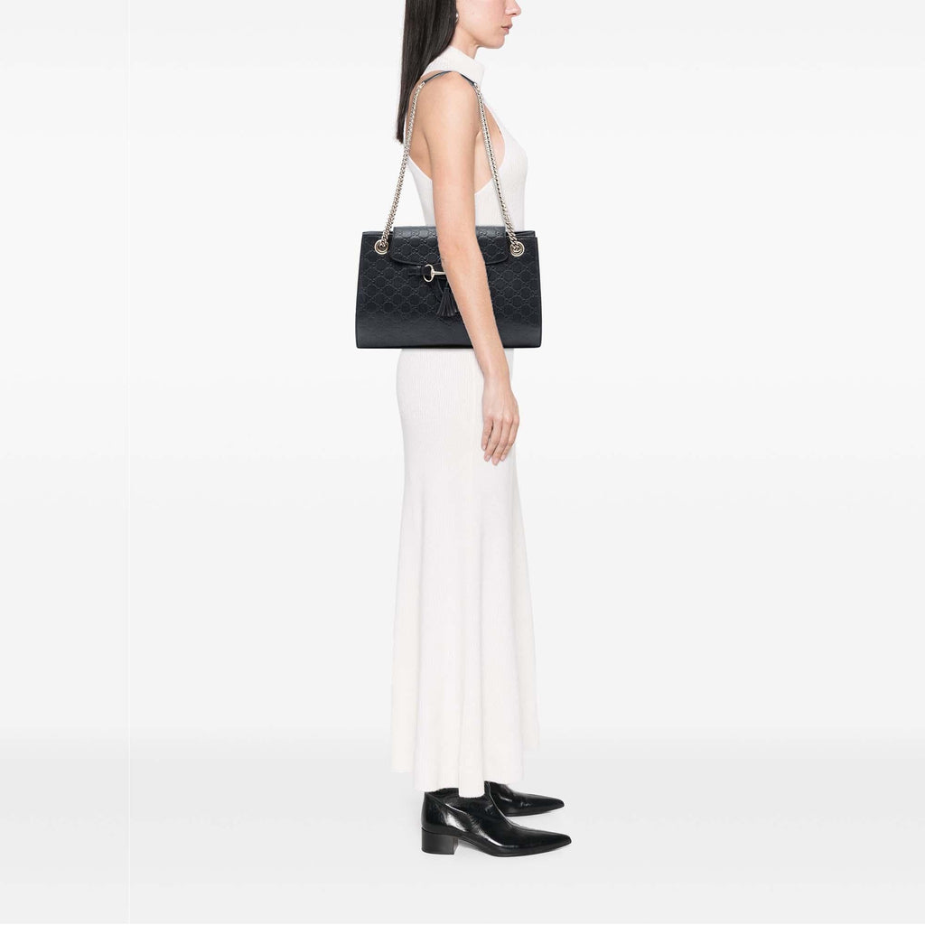 Gucci Large Guccissima Emily Shoulder Bag