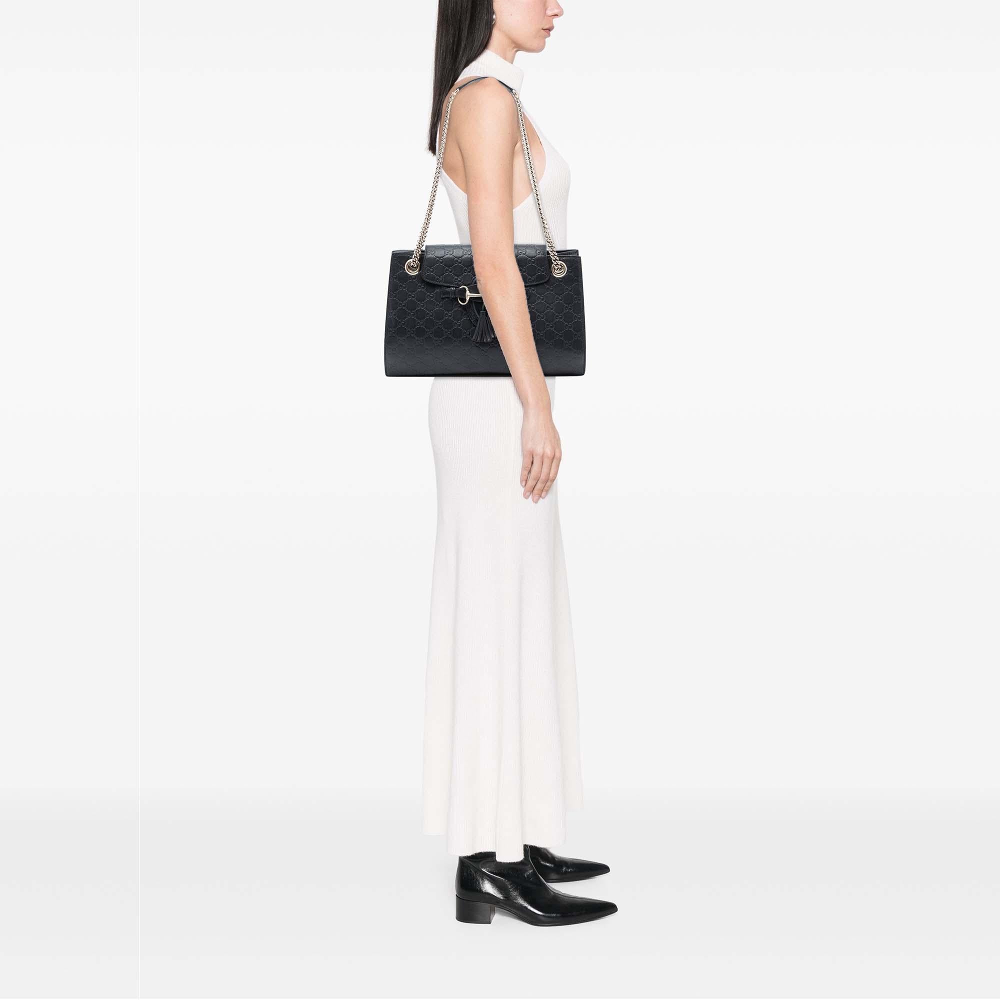 Gucci Large Guccissima Emily Shoulder Bag
