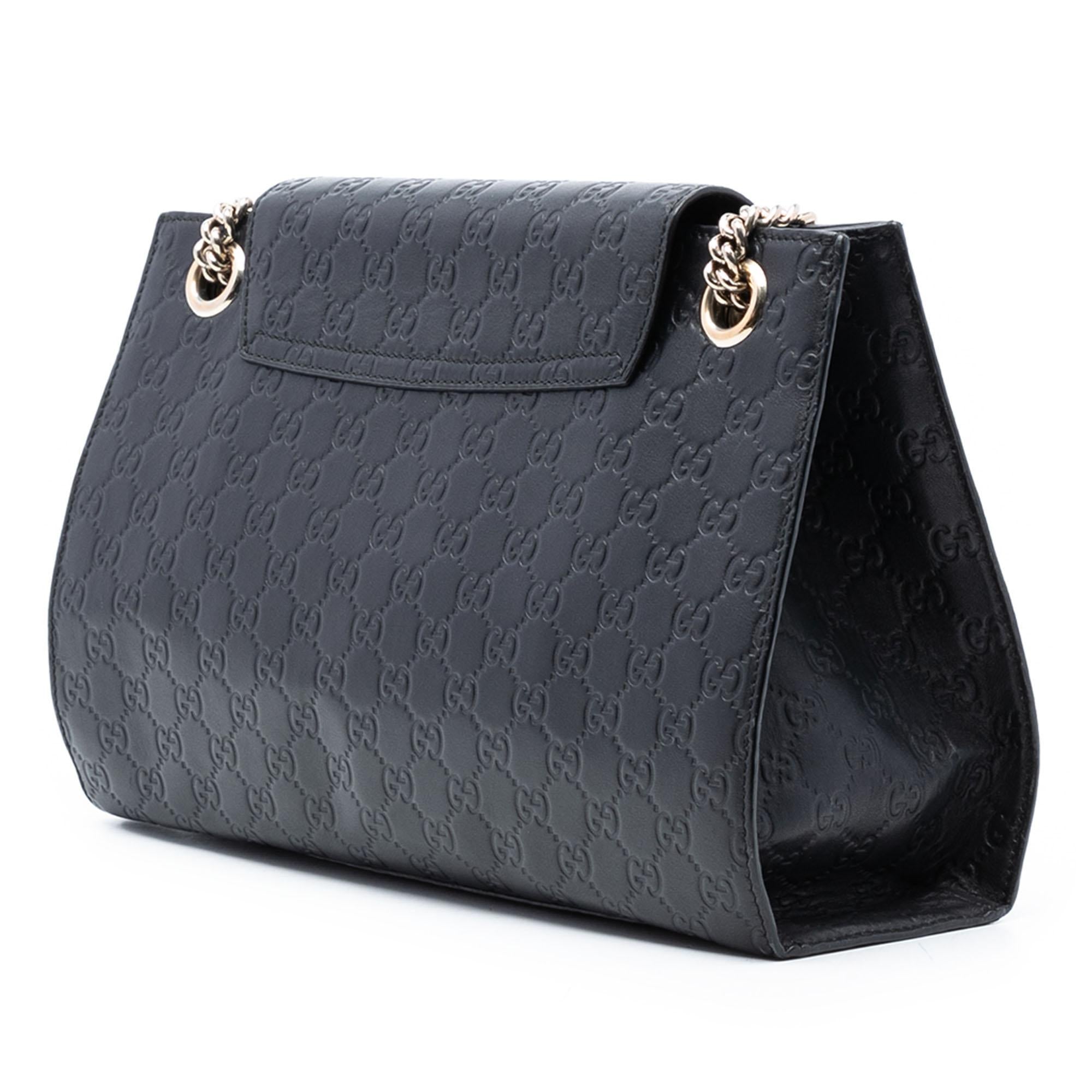 Gucci Large Guccissima Emily Shoulder Bag