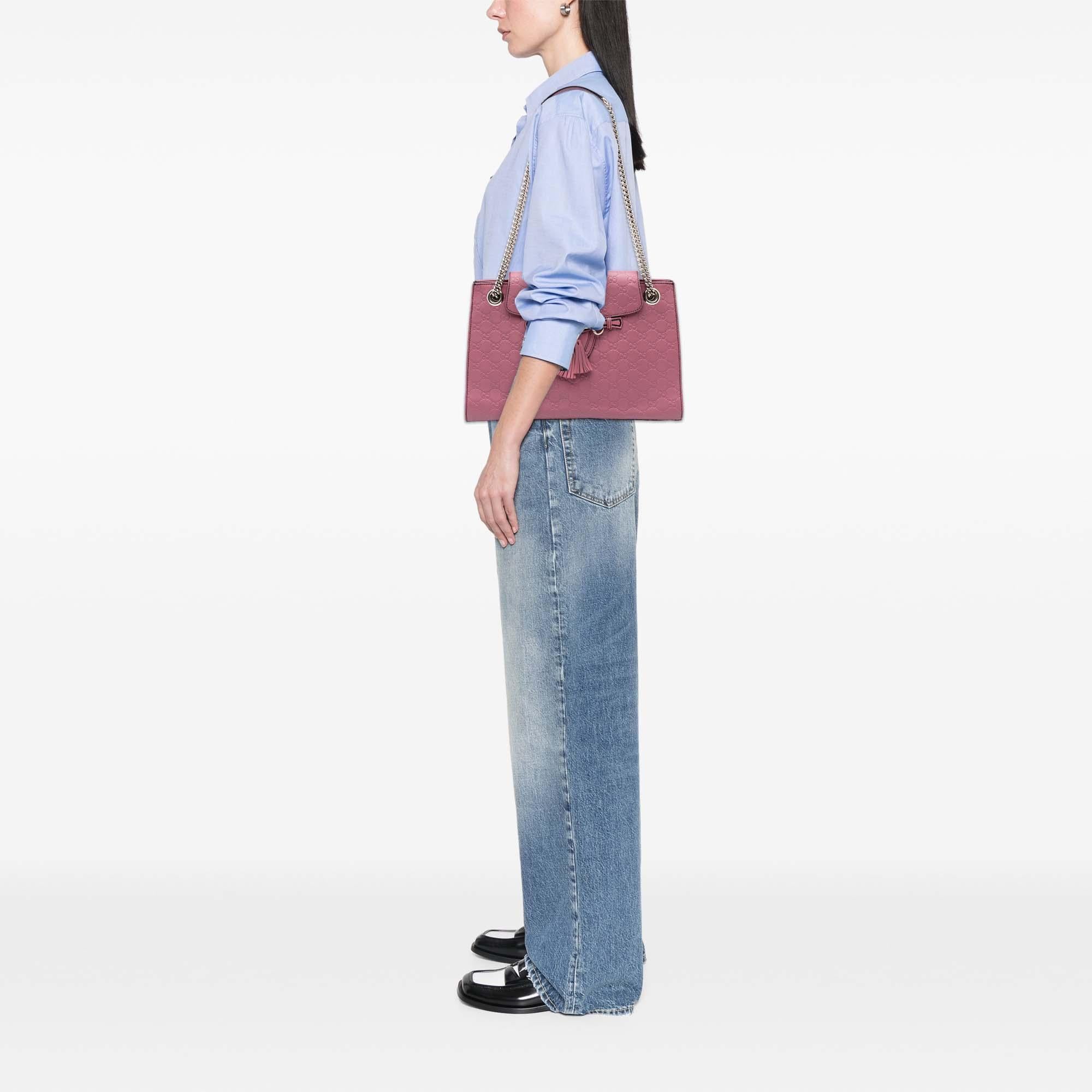 Gucci Large Guccissima Emily Shoulder Bag