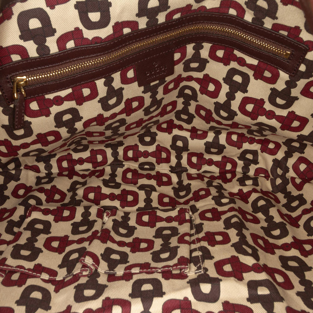 Gucci Large Guccissima Hysteria Satchel