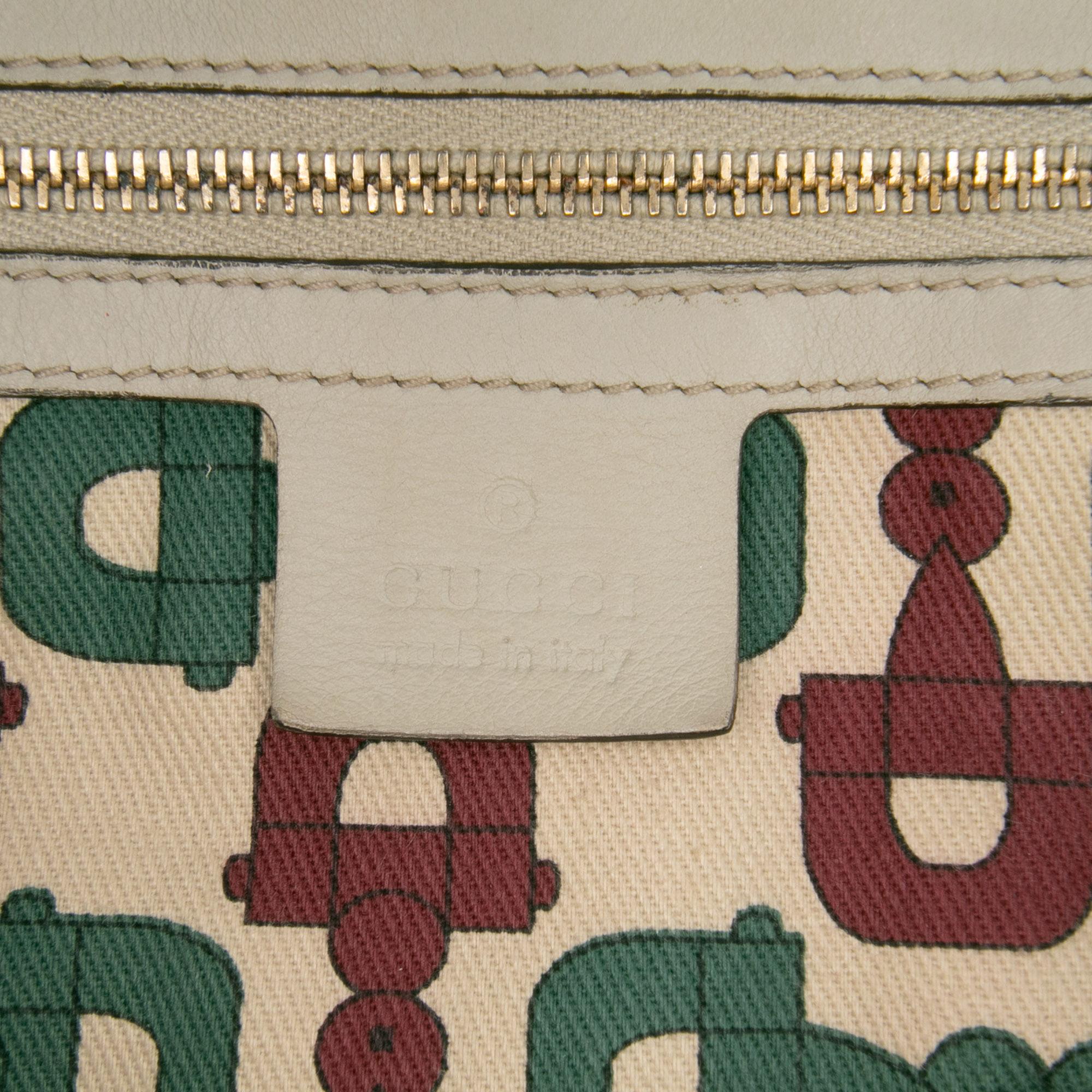 Gucci Large Guccissima Hysteria Satchel