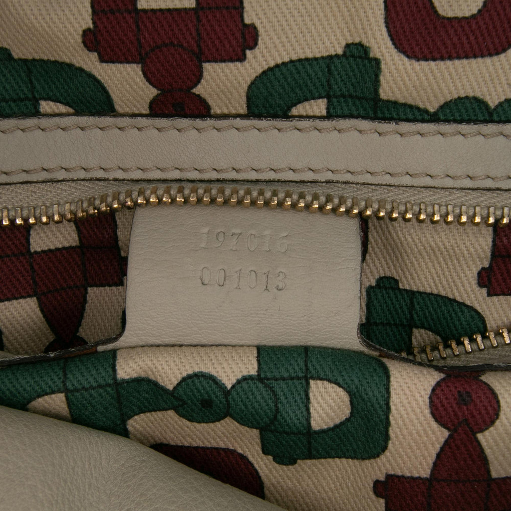 Gucci Large Guccissima Hysteria Satchel