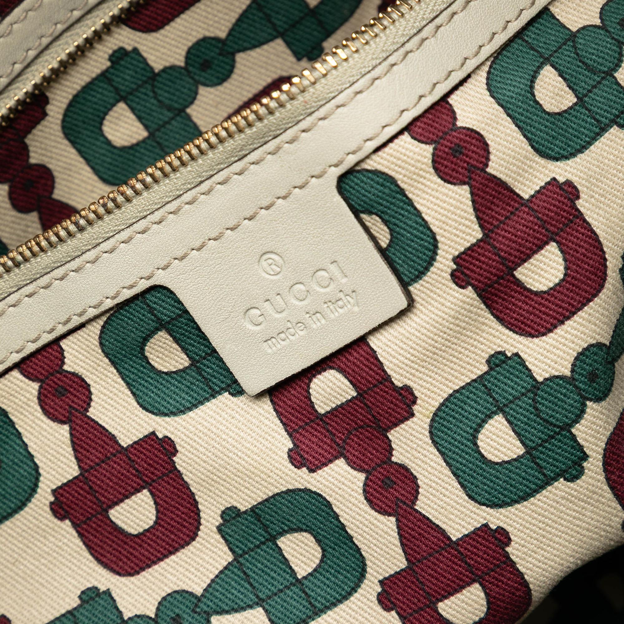 Gucci Large Guccissima Hysteria Satchel