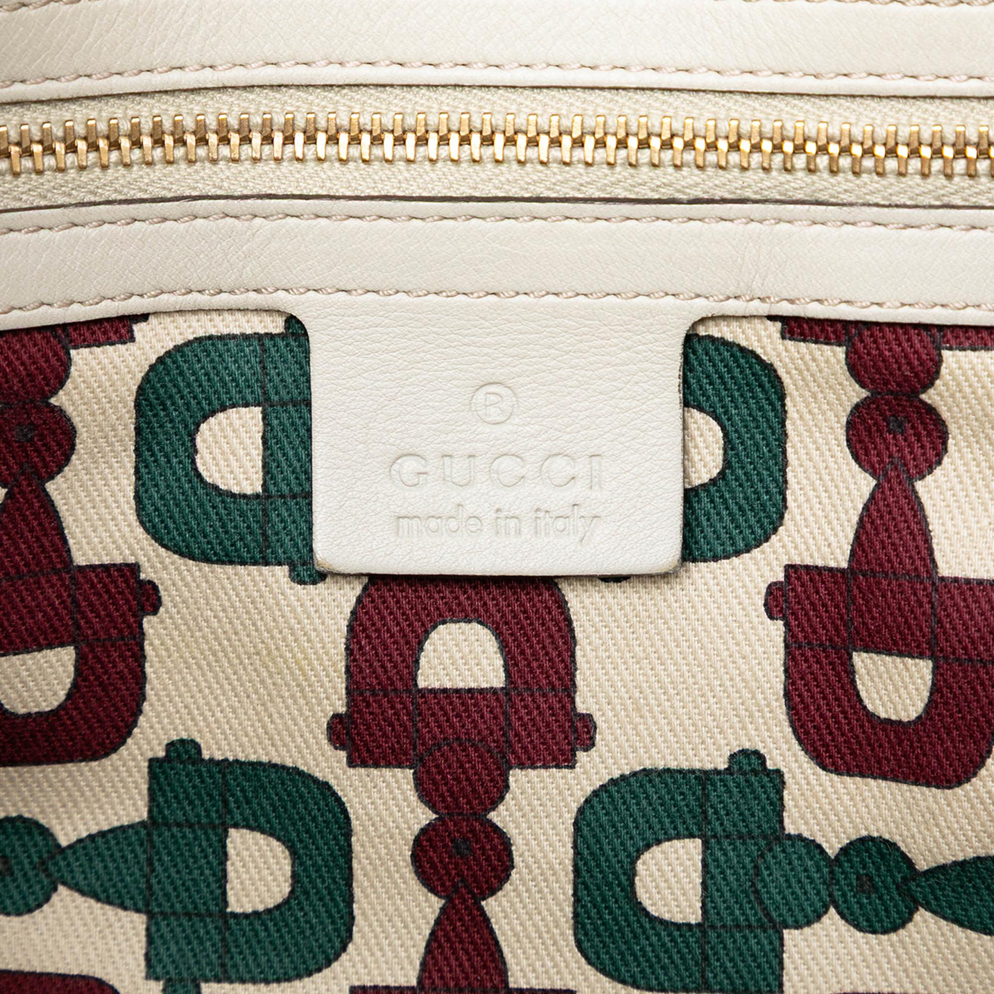 Gucci Large Guccissima Hysteria Satchel