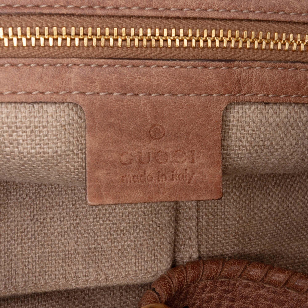 Gucci Large Guccissima New Jackie Satchel