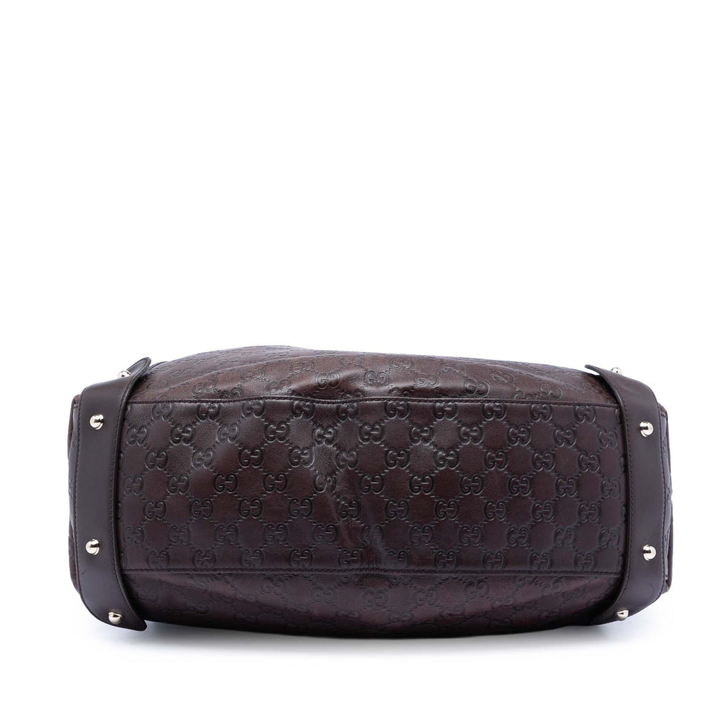 Gucci Large Guccissima Pelham Shoulder Bag