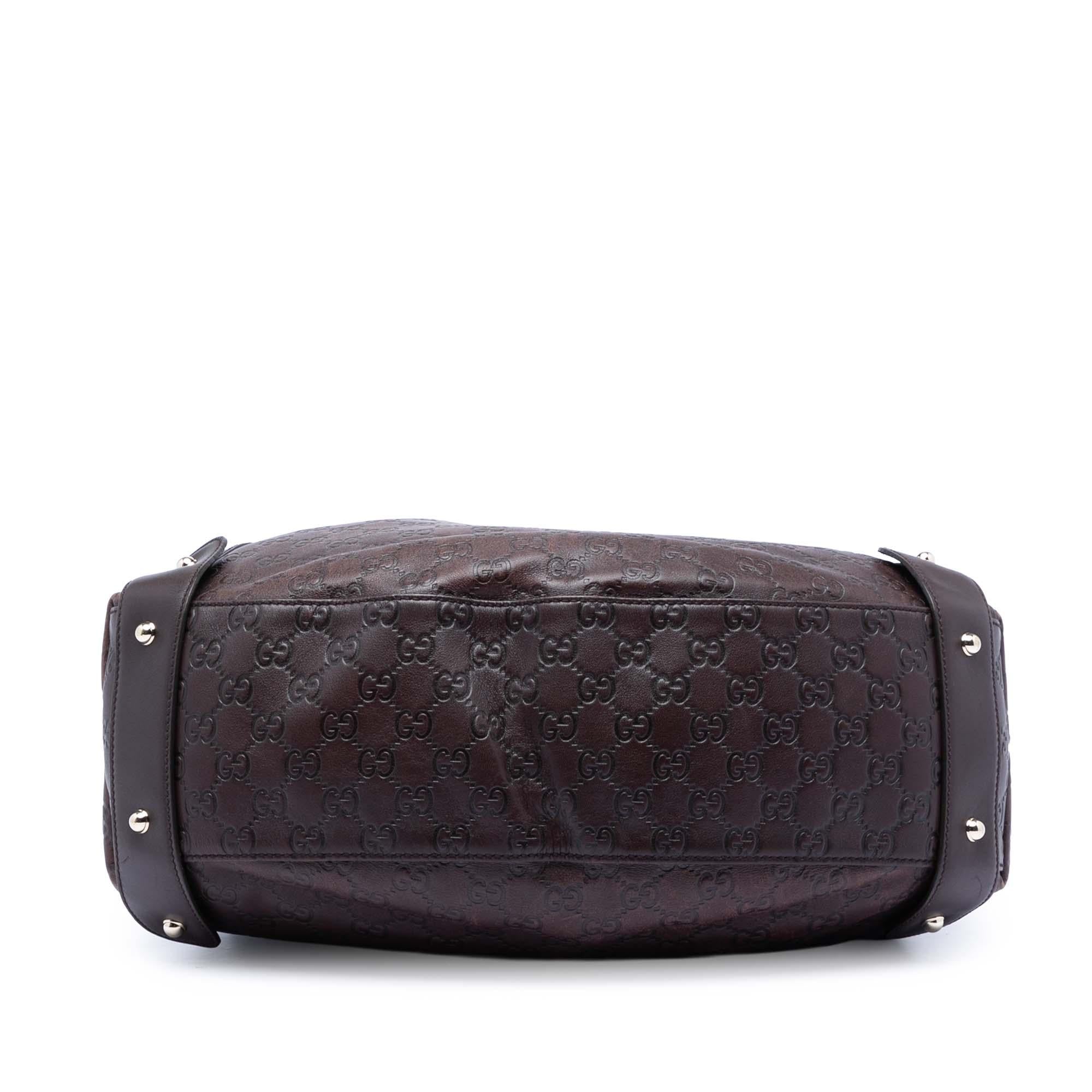 Gucci Large Guccissima Pelham Shoulder Bag