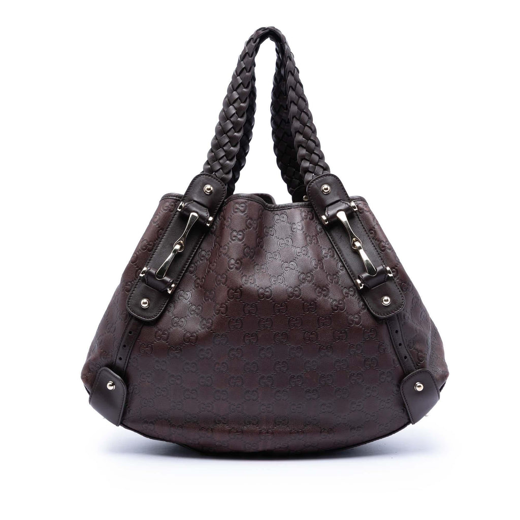 Gucci Large Guccissima Pelham Shoulder Bag