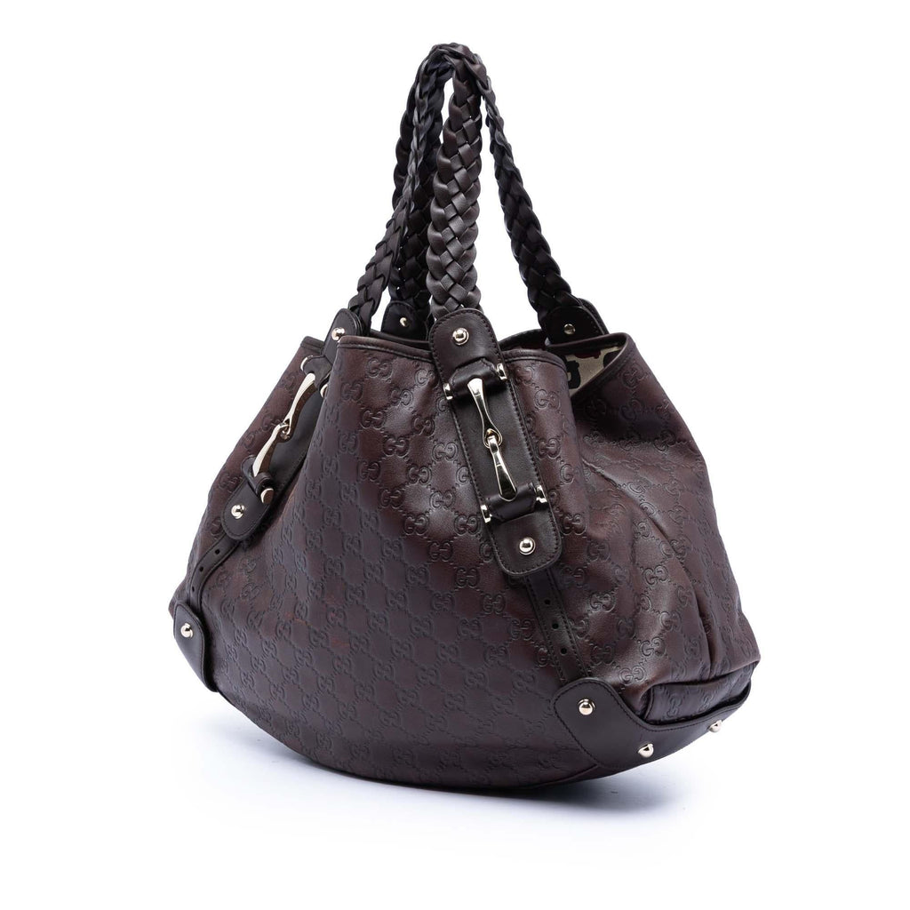 Gucci Large Guccissima Pelham Shoulder Bag