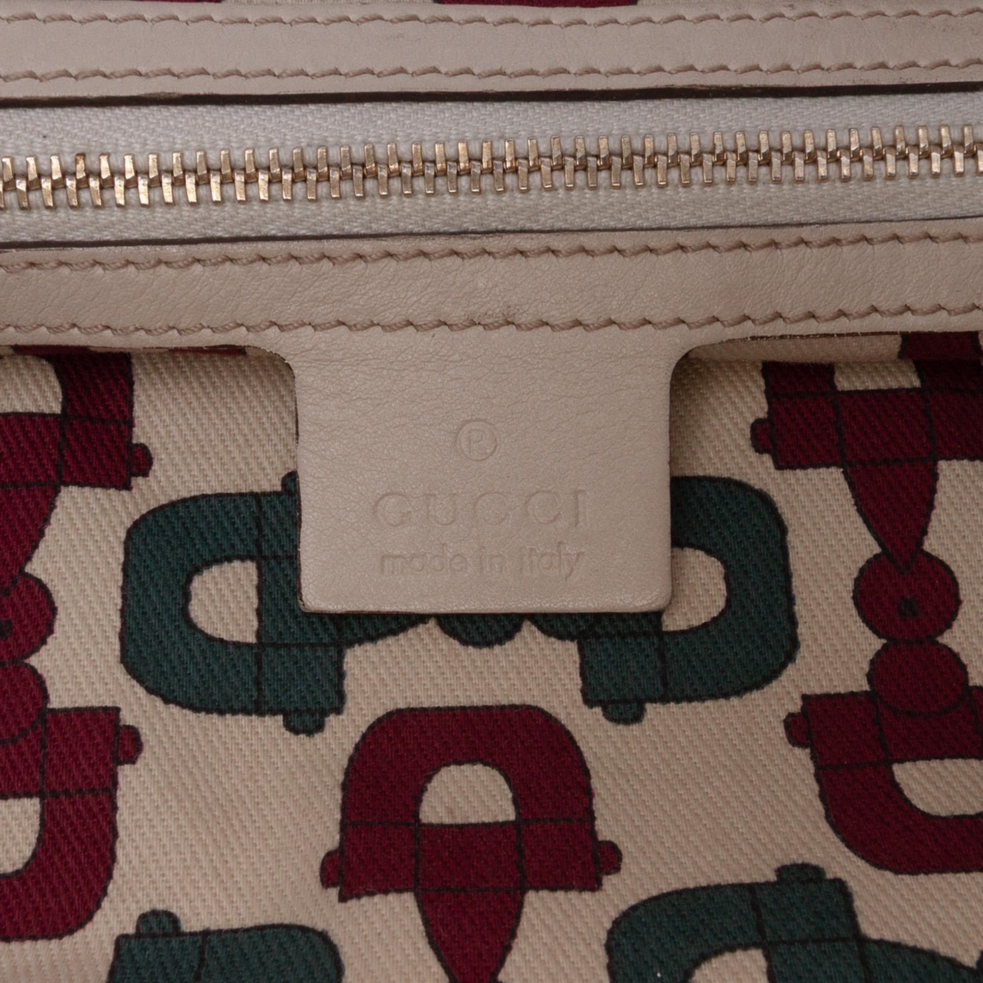 Gucci Large Guccissima Positano Scarf Tote