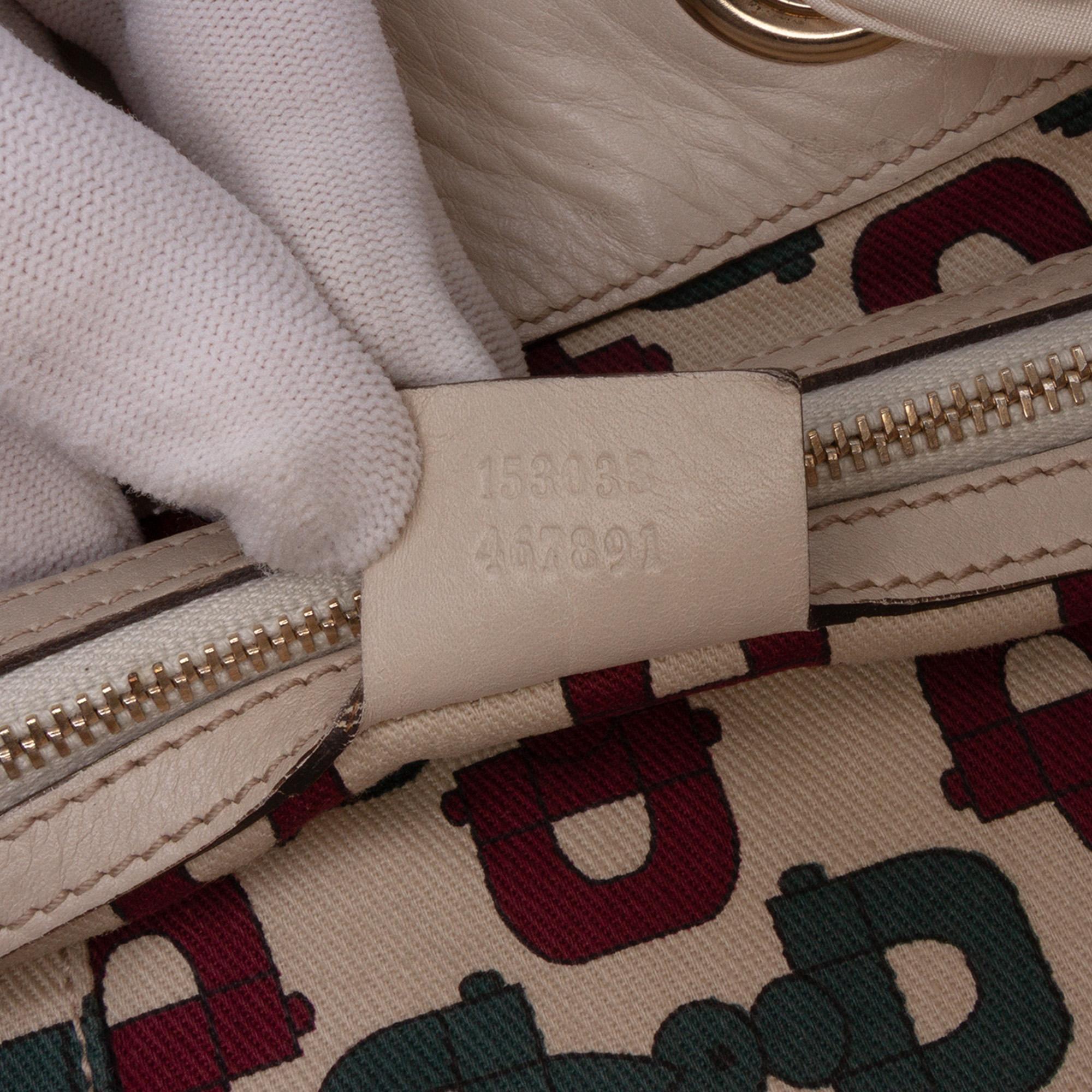 Gucci Large Guccissima Positano Scarf Tote