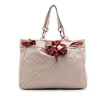 Gucci Large Guccissima Positano Scarf Tote