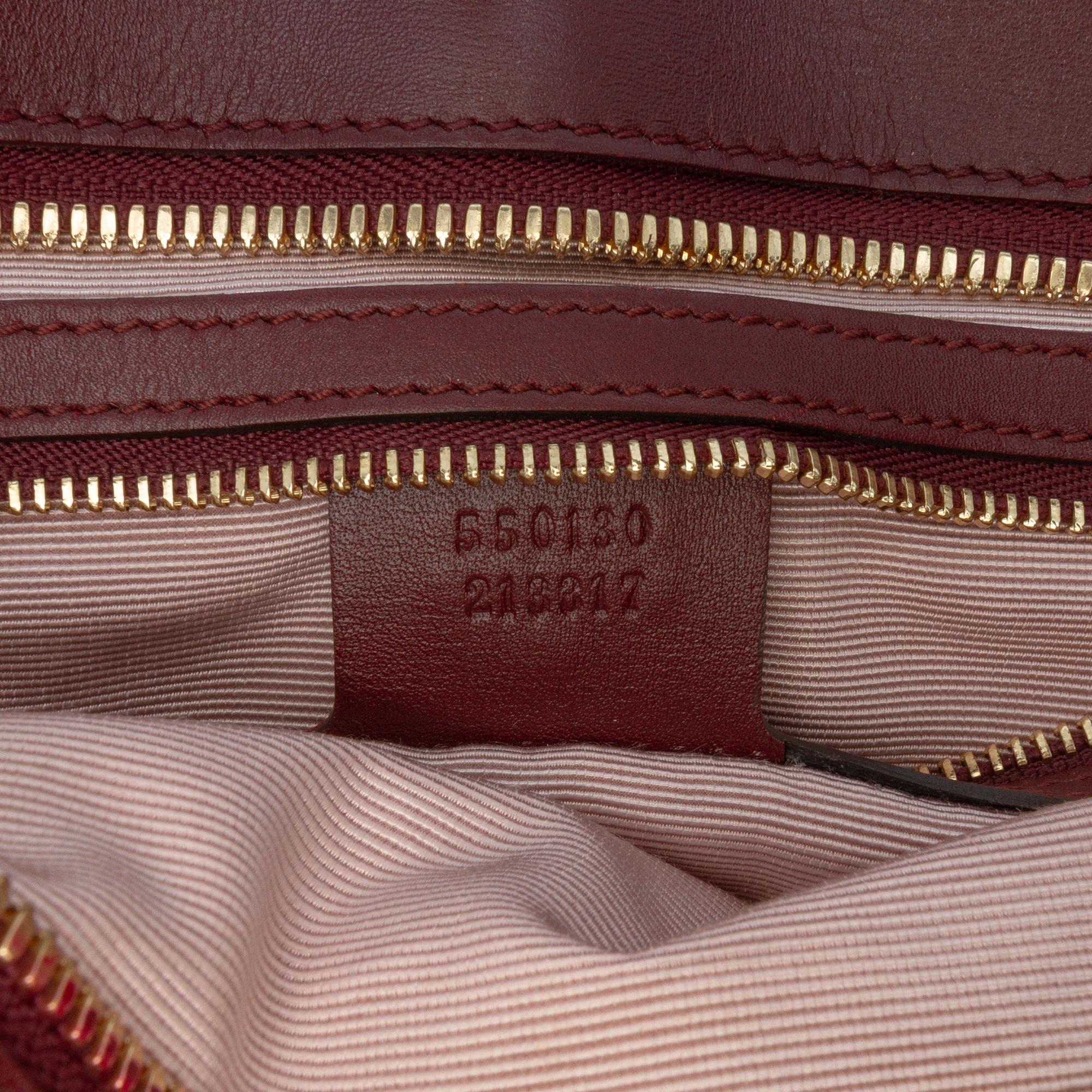 Gucci Large Leather Arli Shoulder Bag
