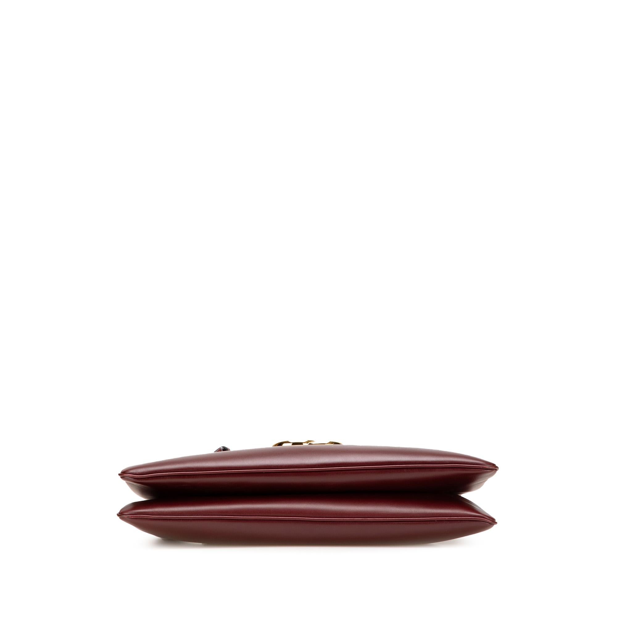Gucci Large Leather Arli Shoulder Bag