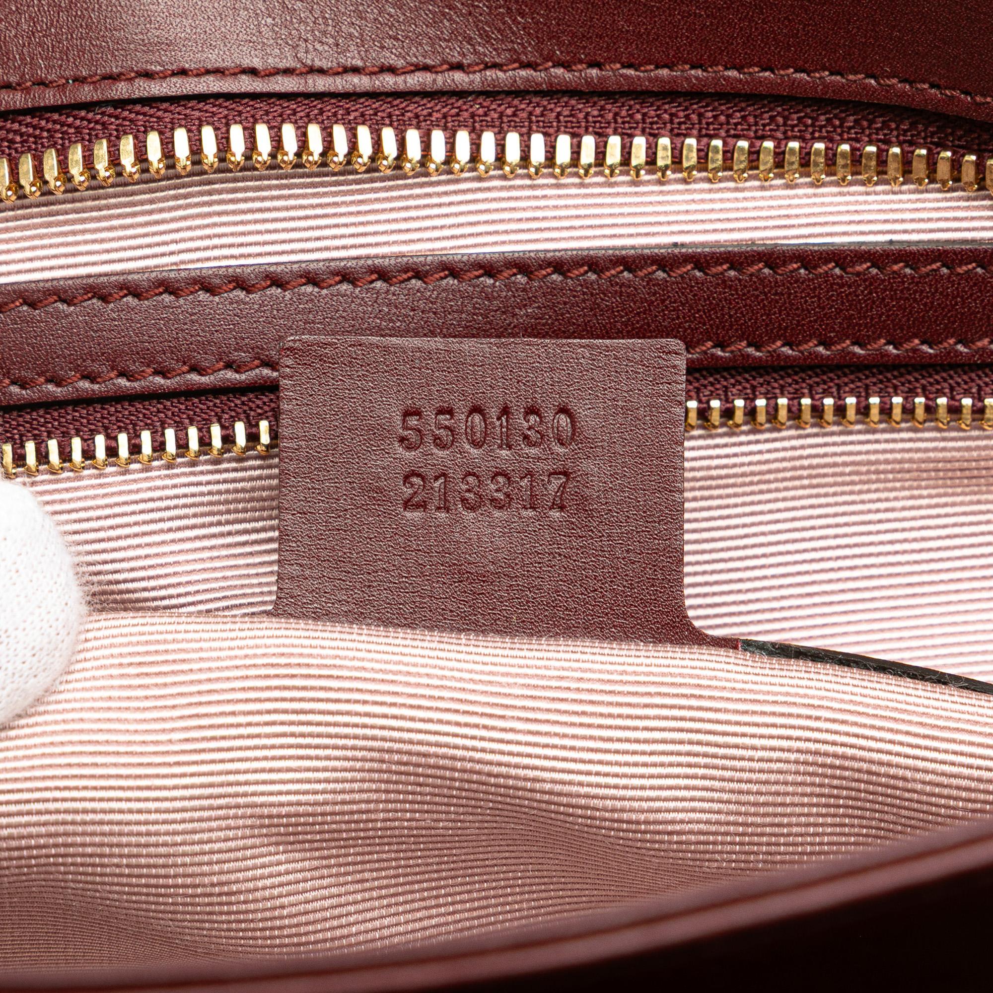 Gucci Large Leather Arli Shoulder Bag