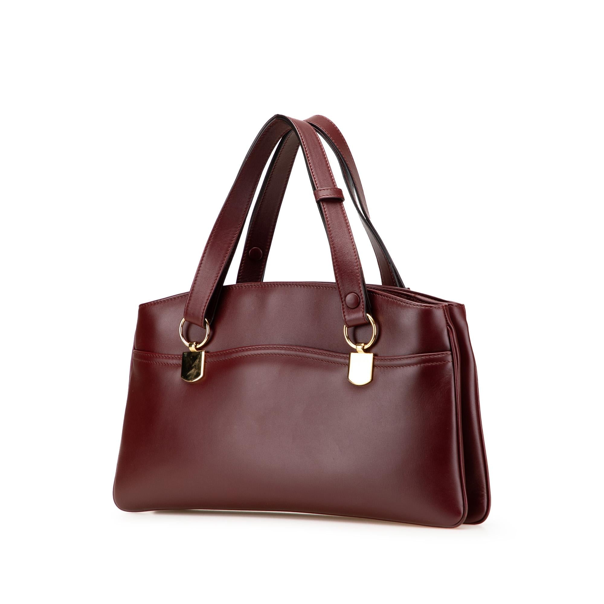 Gucci Large Leather Arli Shoulder Bag