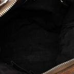 Gucci Large Leather Bamboo Bar Tote