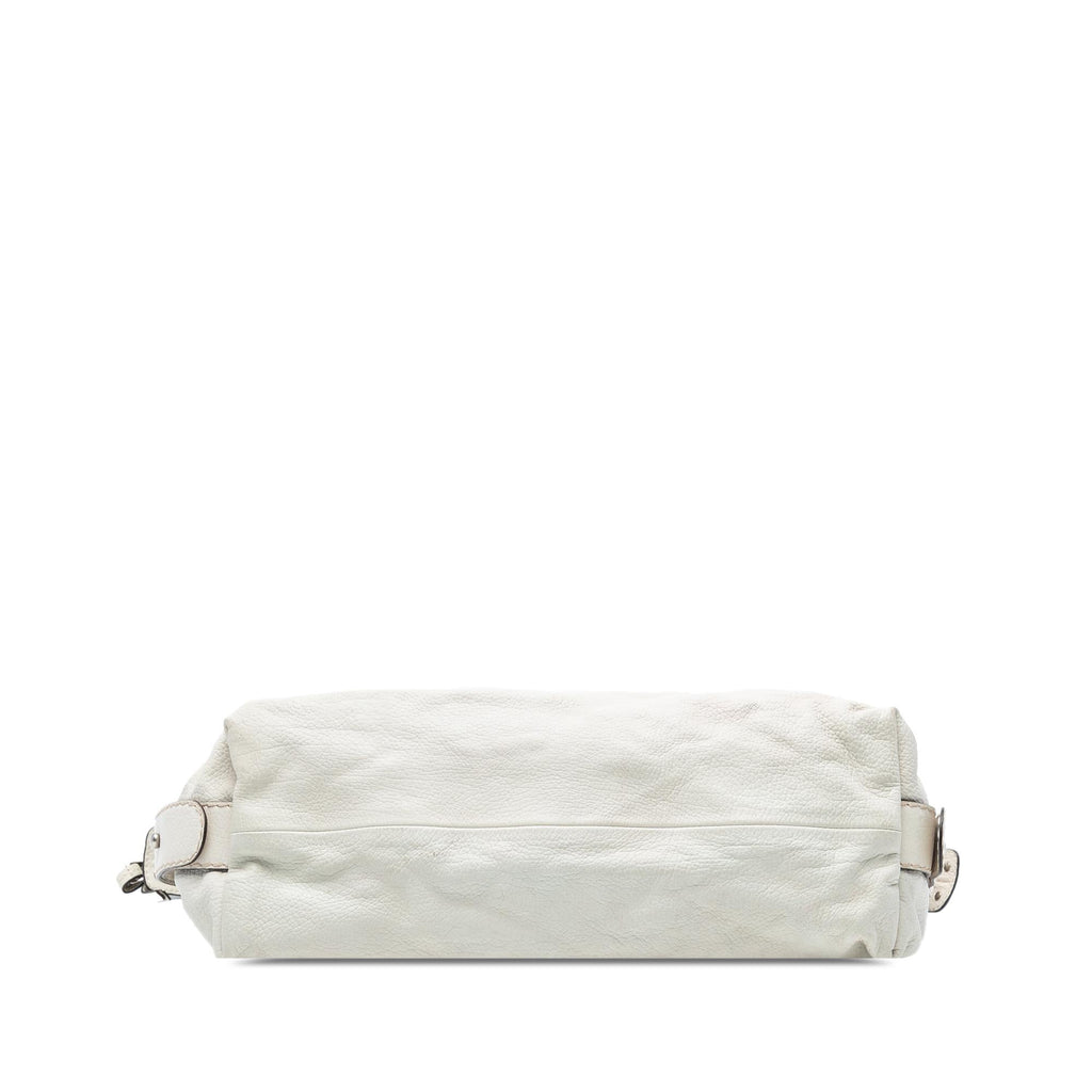 Gucci Large Leather Bamboo Bar Tote