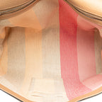 Gucci Large Leather Bamboo Daily Satchel