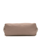 Gucci Large Leather Bamboo Daily Satchel