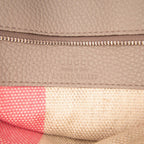 Gucci Large Leather Bamboo Daily Satchel