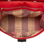 Gucci Large Leather Bamboo Daily Satchel