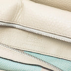 Gucci Large Leather Bamboo Daily Satchel