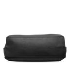 Gucci Large Leather Bamboo Daily Satchel