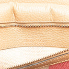 Gucci Large Leather Bamboo Daily Satchel