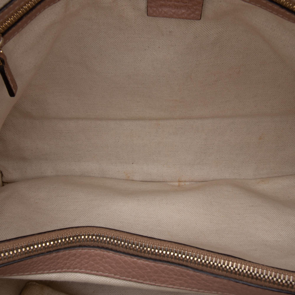 Gucci Large Leather Bella Tote
