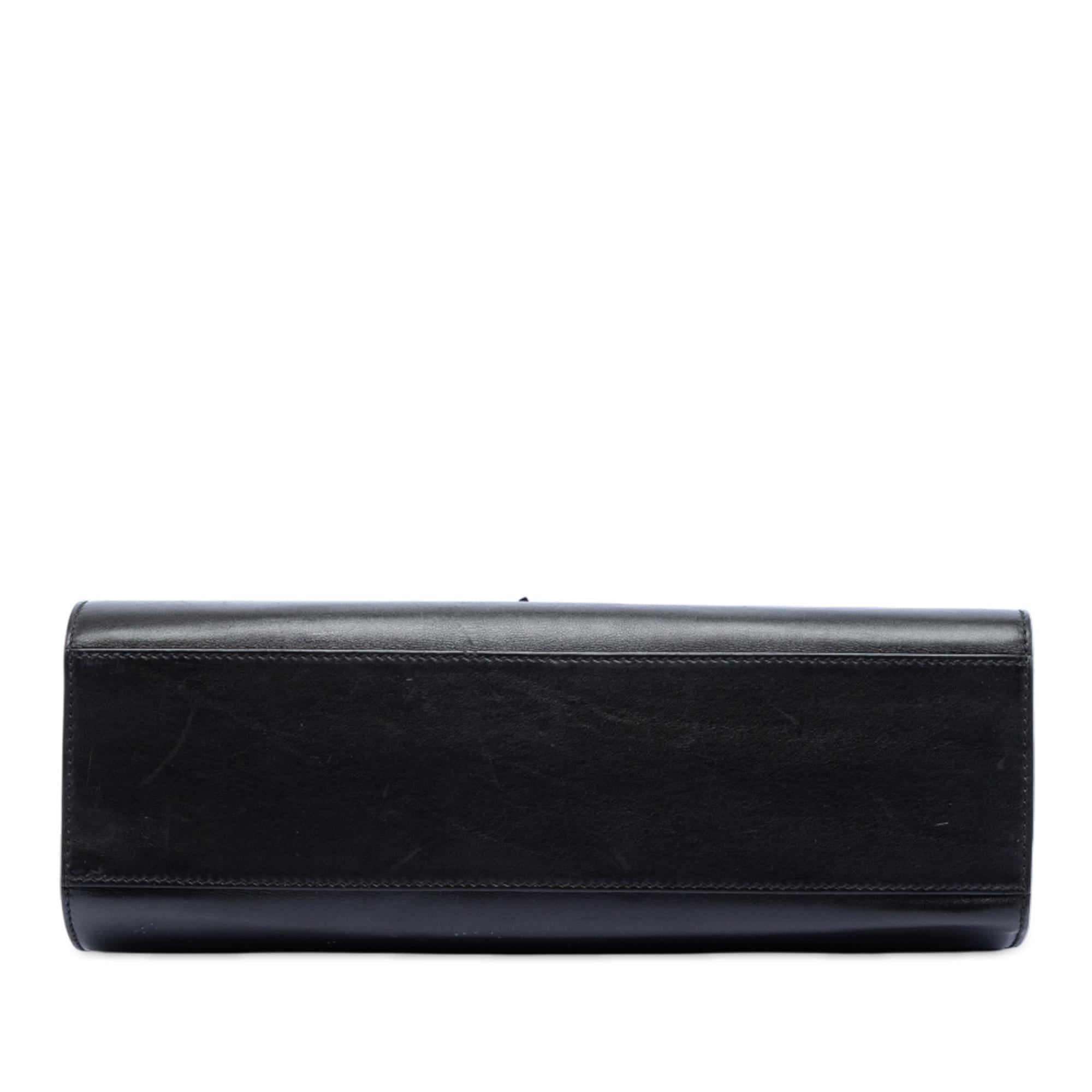 Gucci Large Leather Emily Shoulder Bag