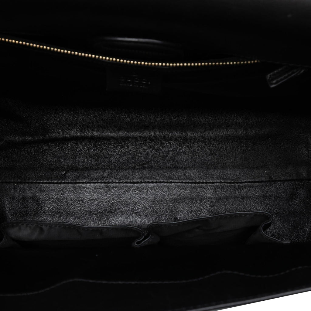 Gucci Large Leather Emily Shoulder Bag