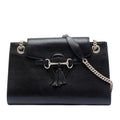 Gucci Large Leather Emily Shoulder Bag