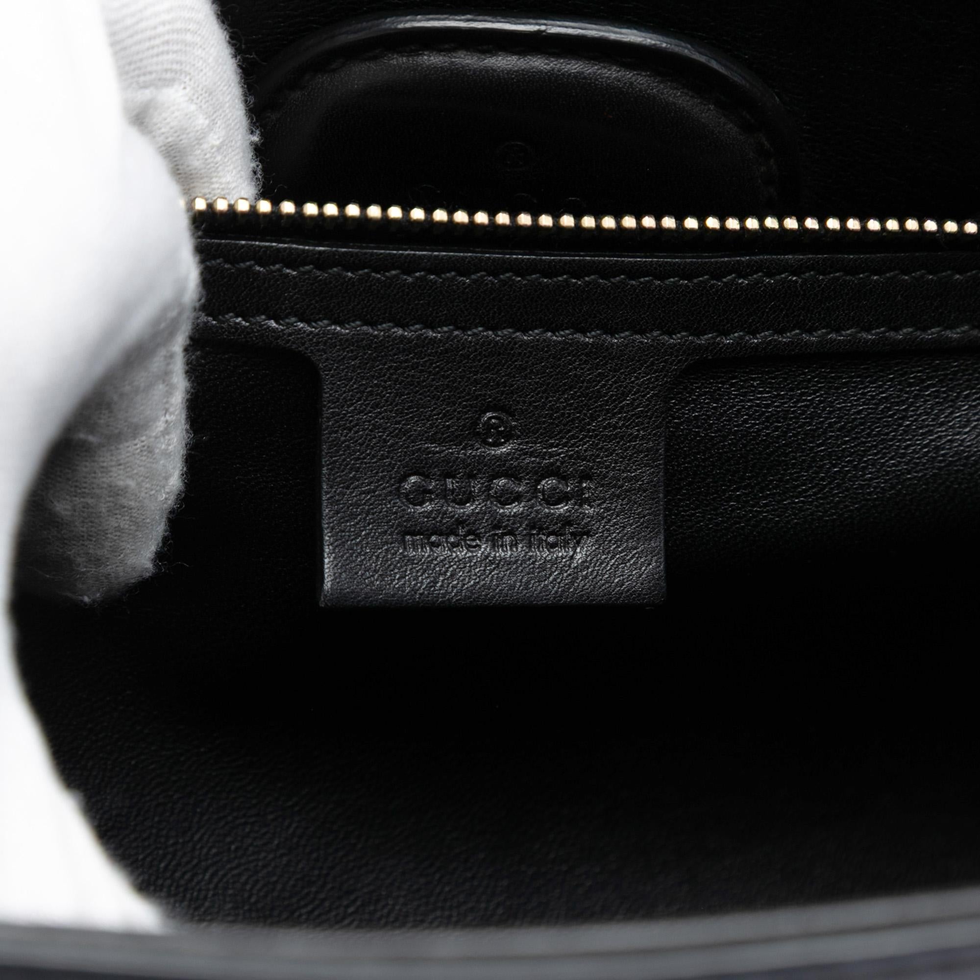 Gucci Large Leather Emily Shoulder Bag