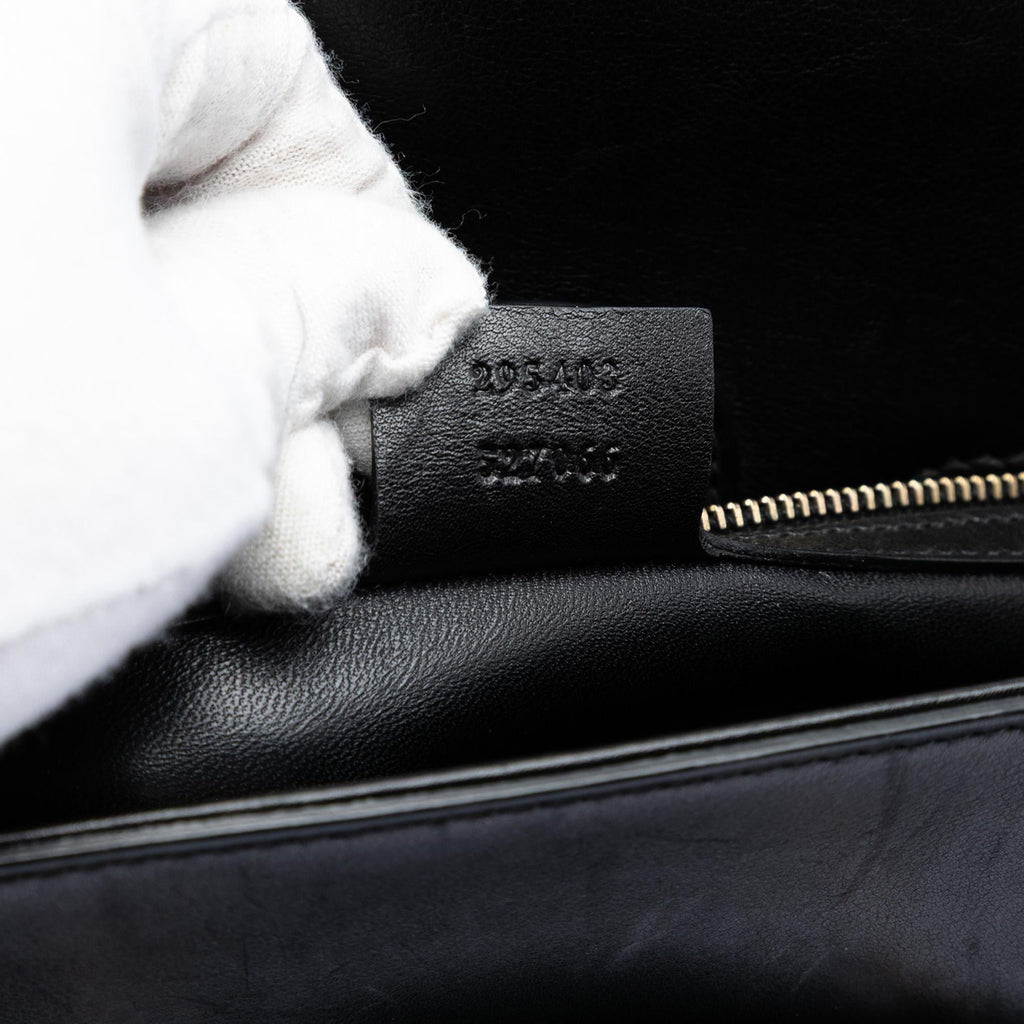 Gucci Large Leather Emily Shoulder Bag