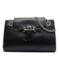 Gucci Large Leather Emily Shoulder Bag