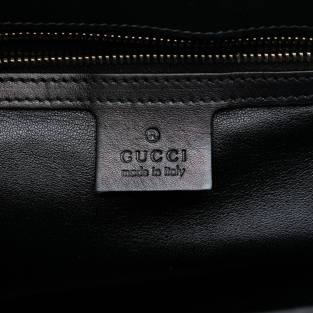 Gucci Large Leather Emily Shoulder Bag
