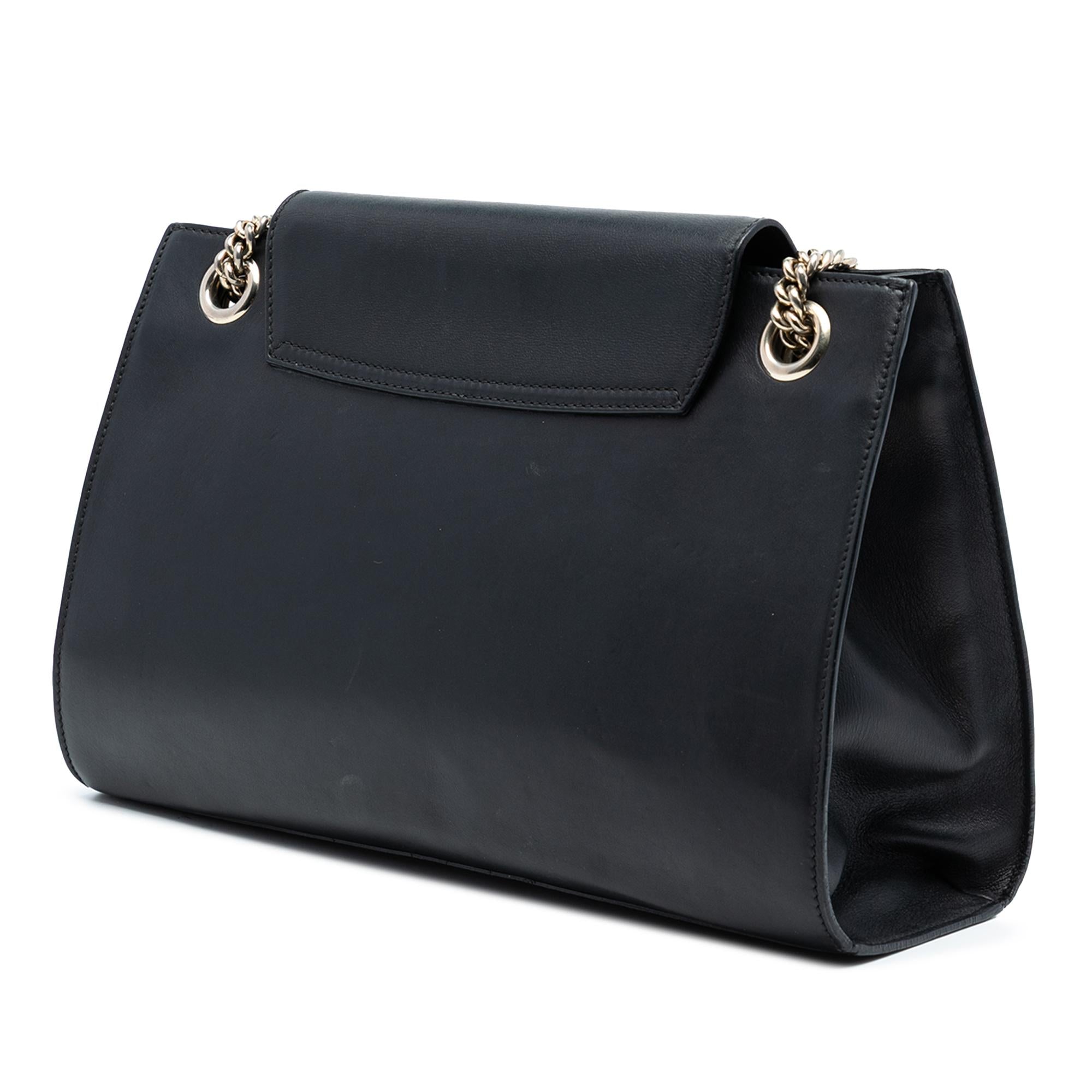 Gucci Large Leather Emily Shoulder Bag