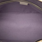 Gucci Large Leather Floral Print Nice Dome Satchel