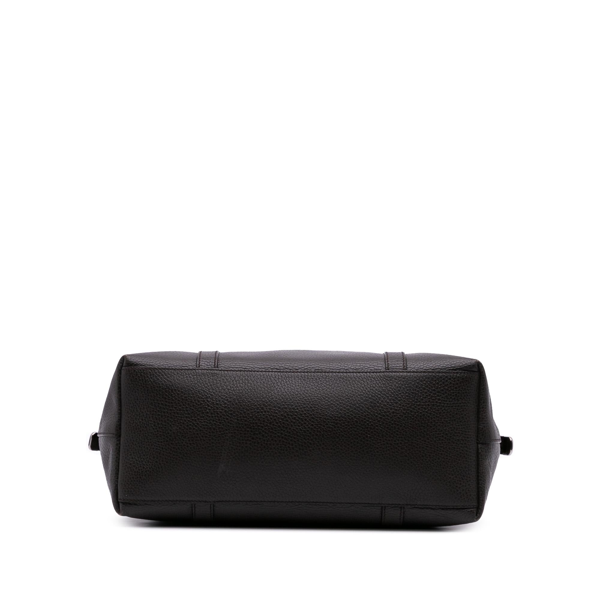 Gucci Large Leather GG Charm Dome Satchel